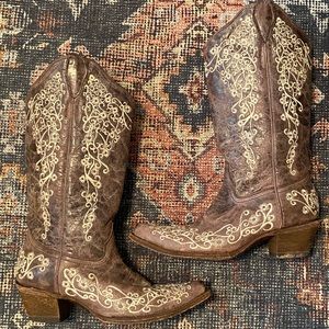 Corral Embroidered Cowgirl Boot